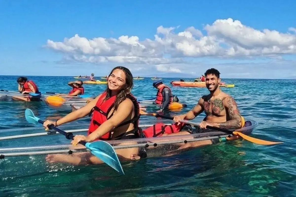 Maui Clear Kayak and Snorkel Tour: Swim with Turtles